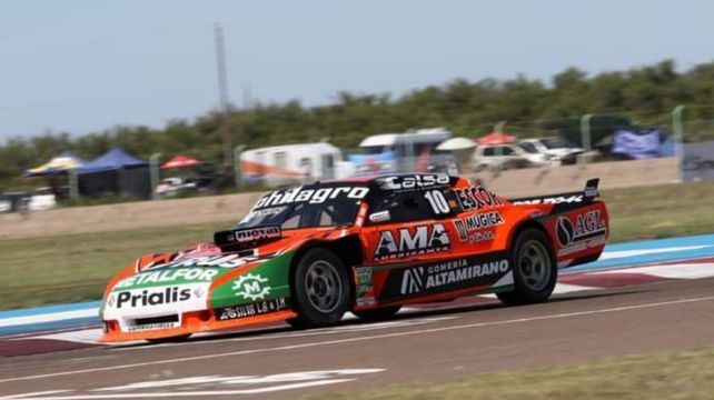 El trueno naranja. Pinchito Castellano fue el más rápido en la clasificación de la última fecha de la fase regular del TC. Hoy se define todo.