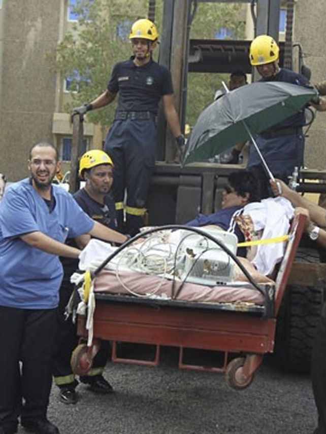 Hospitalizaron a un hombre que pesa más de 600 kilos