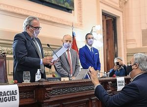 Pablo Farías asumió como nuevo presidente de la Cámara de Diputados