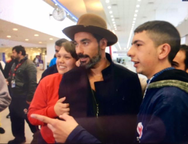 El Pocho Lavezzi llegó a Rosario para dar el presente en el casamiento de su amigo Lionel Messi