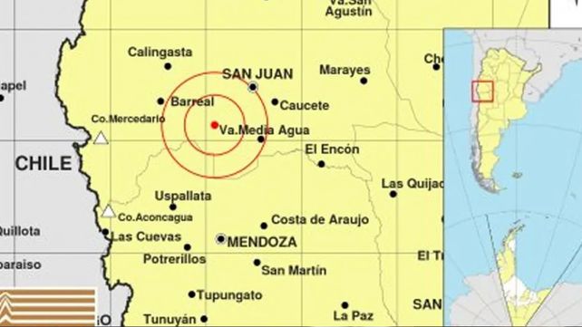 Terremoto de 6,4 con epicentro en San Juan se sintió en la ciudad de Santa Fe