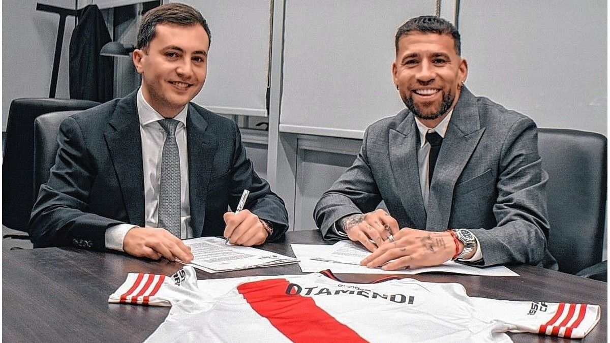 Es oficial: River incorporó a Nicolás Otamendi, otro campeón del mundo con la Scaloneta