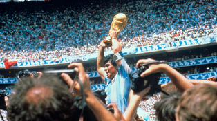 Diego Maradona hizo historia en México 86