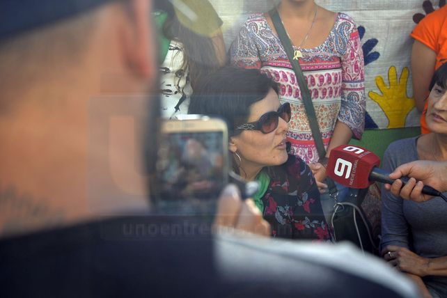 María Elena Ale realizó la denuncia en la fiscalía. &nbsp;Foto&nbsp;UNO&nbsp;Mateo Oviedo.