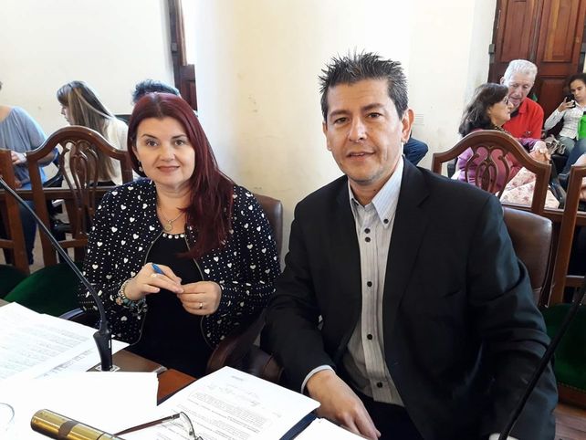 Renovadores. Los concejales Fadel y Díaz apoyarán la propuesta de Cambiemos para designar autoridades.&nbsp;