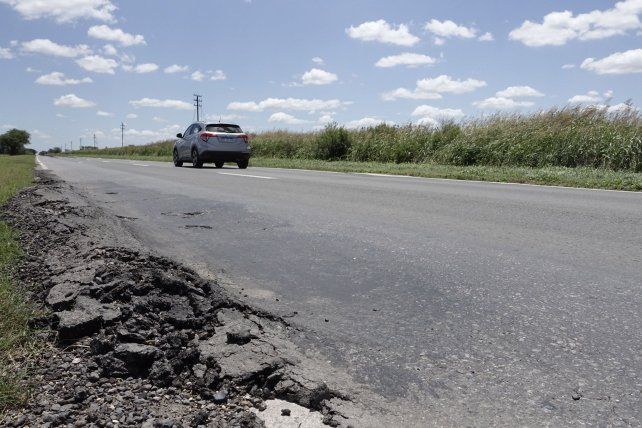 Rutas nacionales abandonadas en Santa Fe: en un año y medio no hubo obras de mantenimiento