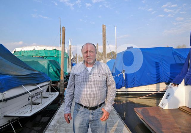 Titular. Carlos Cacho Medone lleva una década como presidente de una institución modelo en Santa Fe.