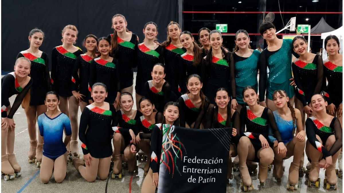 La Federación Entrerriana de Patín brilló en el Torneo Regional