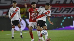 En Colombia, River Plate empató sin goles ante Independiente Santa Fe
