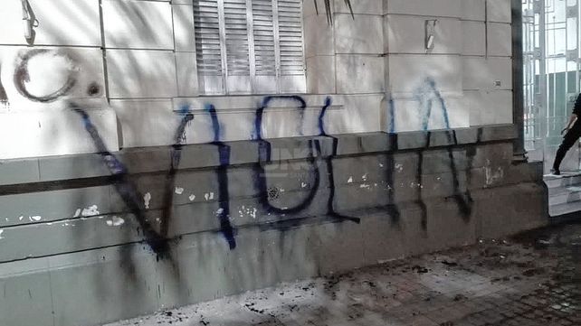 Marcha de vecinos y familiares de la víctima en la ciudad de San Justo.