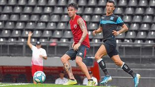 Arranque goleador. Mauro Formica se despachó con un doblete ante Estudiantes de Río Cuarto.