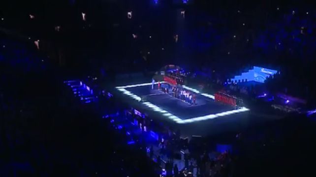 ¿Lo cantan o no lo cantan? El emotivo momento del himno en la final de la Davis