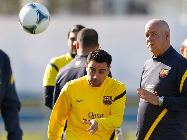 Con Messi como atracción, el Barça entrenó en Japón