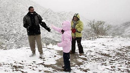 La primavera comenz&oacute; con nevadas en San Luis, Mendoza y La Pampa