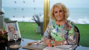 La diva de los almuerzos en la presentación de uno de sus históricos programas.