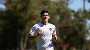 El mediocampista Franco Díaz llegó este año a Newell’s, como refuerzo, desde Platense.