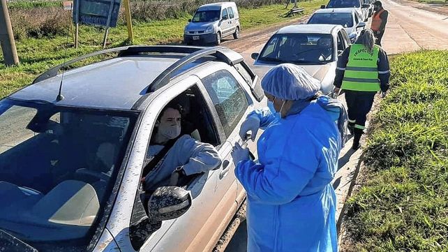 Los operativos realizados en Sauce Viejo.