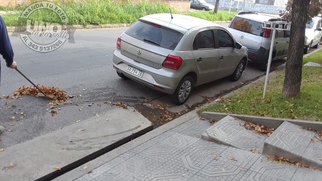 Otro barrendero solidario&nbsp;No solo en Patronato