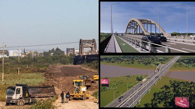 A fines de junio comienza la colocación de los 136 pilotes que sostendrán el nuevo puente Santa Fe - Santo Tomé
