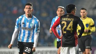 El vialense Tomás Chancalay será titular en Racing.&nbsp;