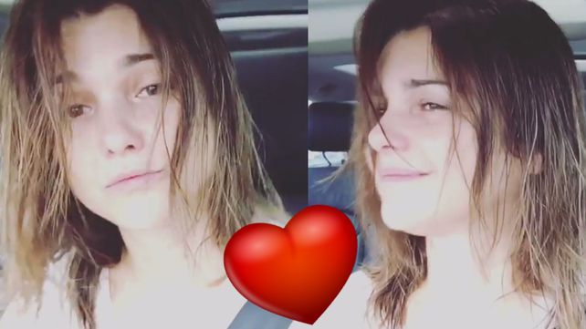 Polémico video de Araceli: canta a cara lavada mientras maneja