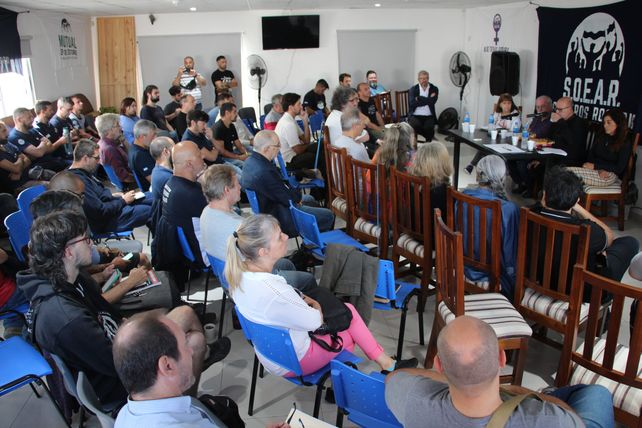 Memoria. El jueves se realizó un conversatorio en el Soear