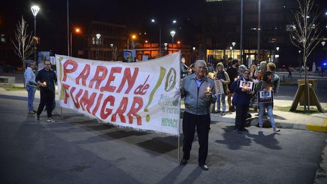 Archivo. La Ronda de los Martes en Paraná para frenar las fumigaciones.&nbsp;
