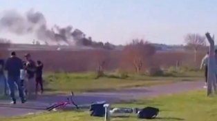 Un santafesino murió al estrellarse una avioneta en un festival aéreo en Córdoba