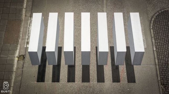 Esto hicieron en Islandia para que bajaran la velocidad en las sendas peatonales