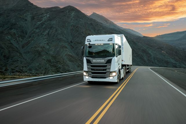 Scania fabricó el Súper caminón sabiendo que se viene la electrificación.