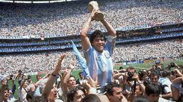 Maradona fue determinante para obtener la segunda estrella en México 86