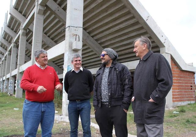 Binner visito Villa Gobernador Gálvez al intendente electo Alberto Ricci