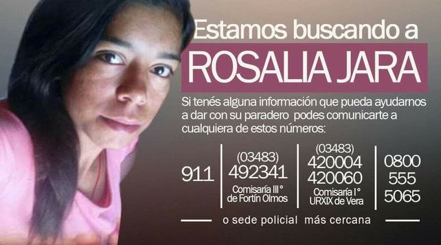 Se cumplió un año de la desaparición de Rosalía Jara