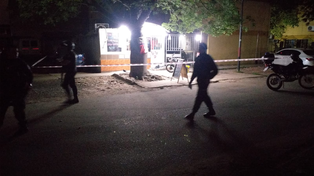 Crimen en Cerrito al 5500, donde ultimaron a balazos a Alan Vallejos.&nbsp;