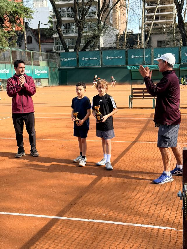 Goran Yercovich y Fausto Vásquez Vattier, participantes del torneo.  