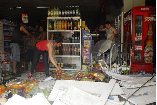 La provincia asistirá a comercios afectados durante la protesta policial