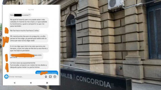 El miércoles se presentó una tercera joven para denunciar por abuso sexual a un conocido parapsicólogo de Concordia animada por A.P.L