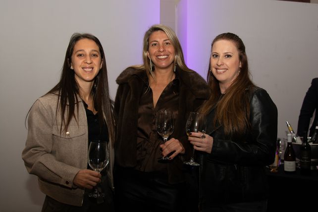 Marian Stutz, Eugenia Corbo y Eliana Rubeolo