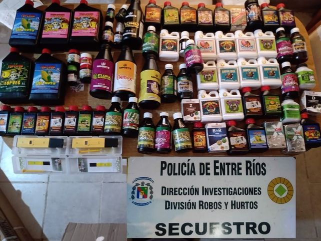 Persecución y recupero de elementos robados