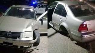 Un joven alcoholizado corría picadas en un costoso automóvil en la Costanera de Victoria y chocó