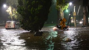 Alerta naranja y más de doscientos milímetros en la ciudad de La Plata