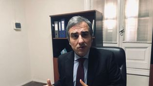 El diputado Oscar Martínez.