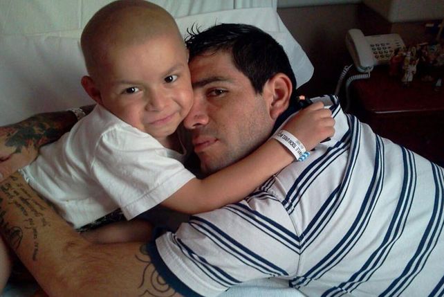 Uriel y si papá.
