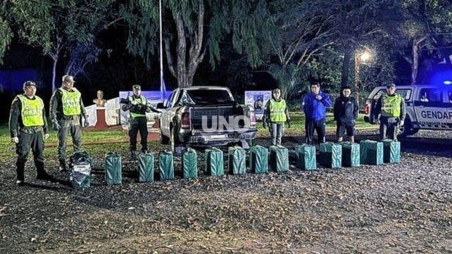 Golpe al narcotráfico cerca de San Cristóbal: secuestran más de 450 kilos de cocaína tras una persecución cinematográfica