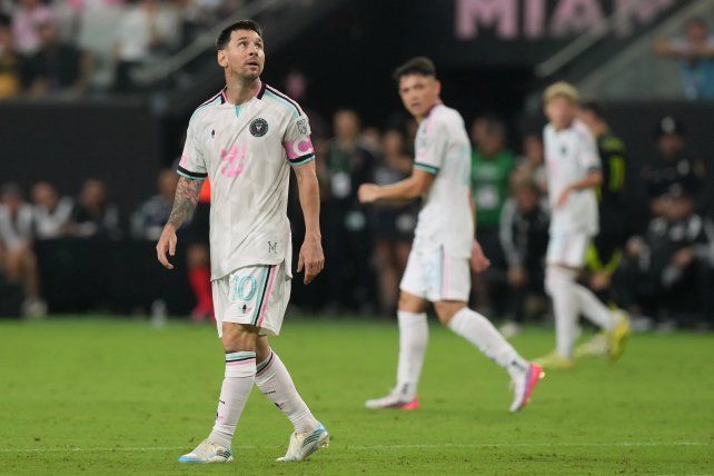 Inter Miami igualó con Columbus en el regreso de Messi tras el Mundial