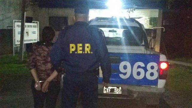 Dos mujeres fueron detenidas en Viale