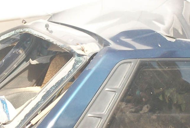 Un muerto en el acceso a Lucas González