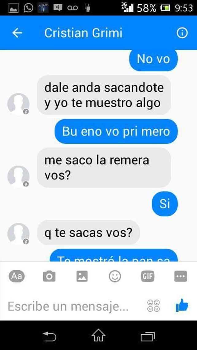 Se hizo pasar por su hija de 9 años y atrapó al pedófilo que la acosaba