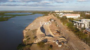 Así está la obra de la nueva Costanera Néstor Kirchner.