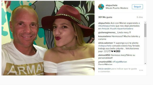Marian Farjat y Alejandro Pucheta, ¿nació el amor?